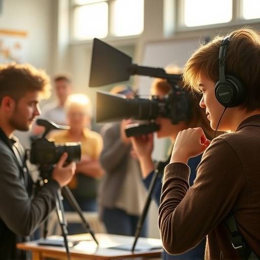 Bilde av journalistikkurs