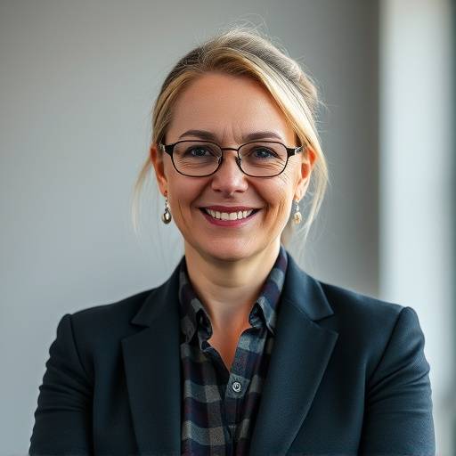 Bilde av Kari Olsen, rektor ved Nordisk Journalistikkakademi
